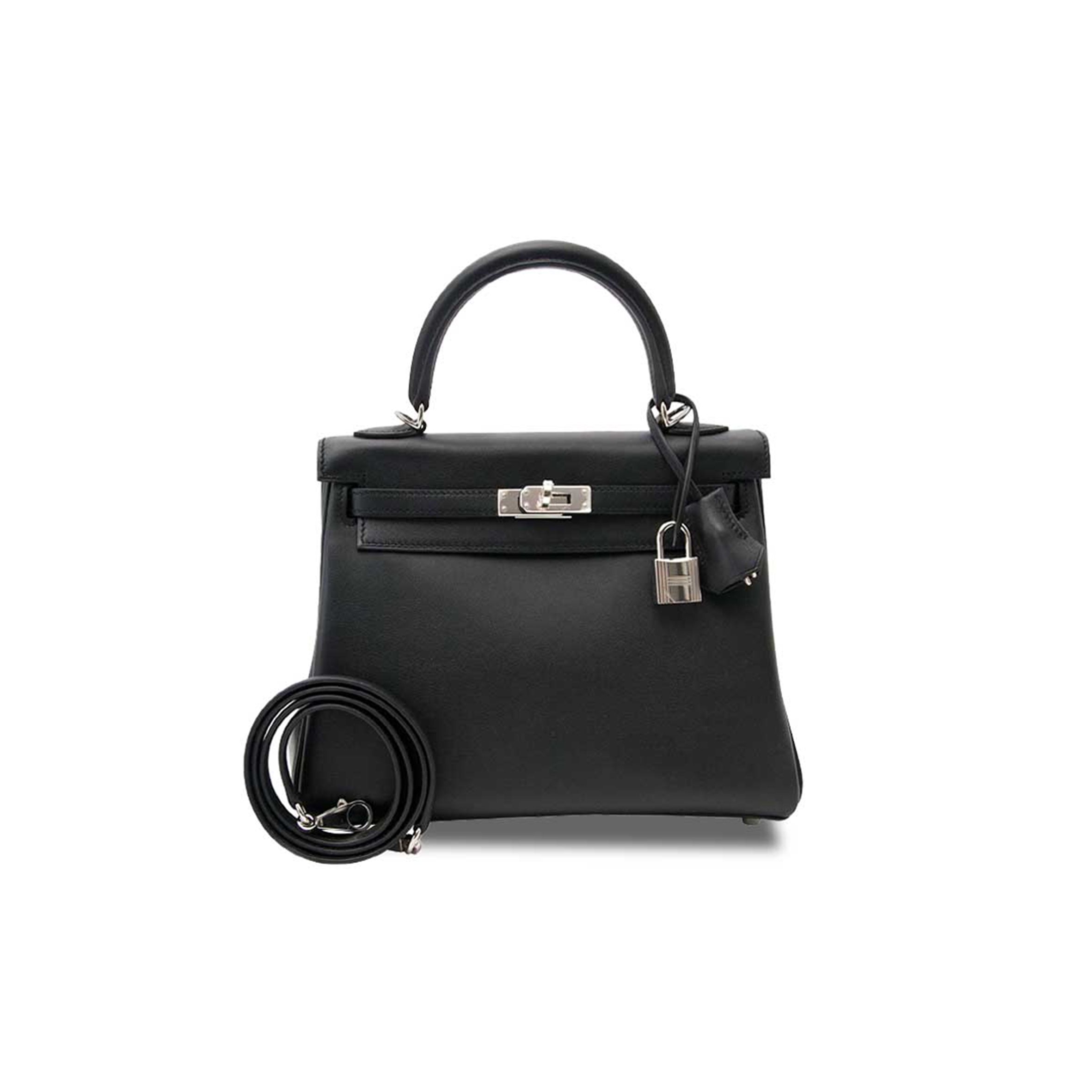 HERMÈS MASTER KELLY 25 BLACK SWIFT (25*17*7cm)